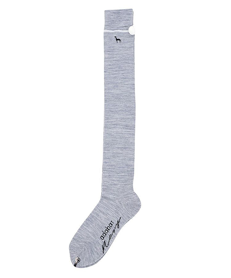 Knee high socks ladies adabat adabat 2025 autumn/winter new golf