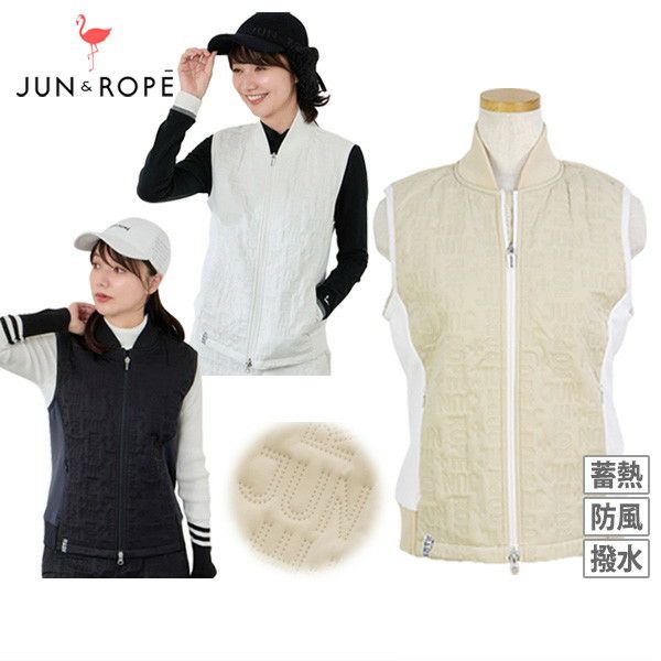 襯墊背心女士 Jun & Rope JUN & ROPE 2025秋冬新款高爾夫服裝