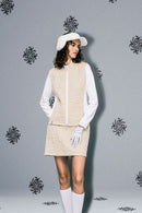 纯棉背心女士JUN & ROPE JUN & ROPE 2025秋冬新款高尔夫球服