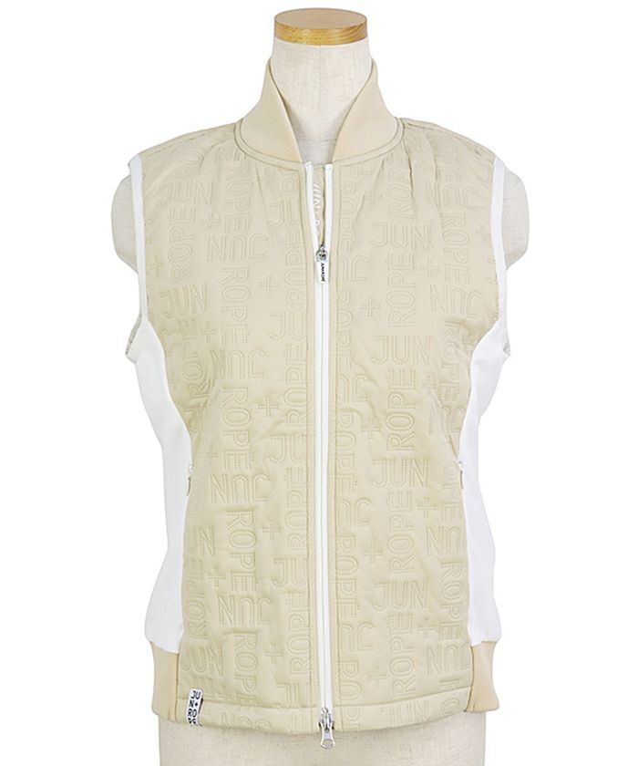 纯棉背心女士JUN & ROPE JUN & ROPE 2025秋冬新款高尔夫球服