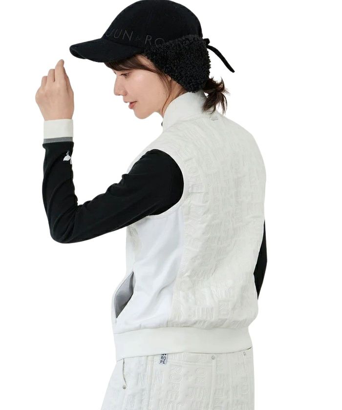 襯墊背心女士 Jun & Rope JUN & ROPE 2025秋冬新款高爾夫服裝