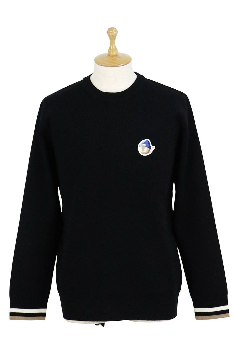 Sweater Men's WAAC Japanese Genuine Product 2025 Autumn/Winter New Golf Wear