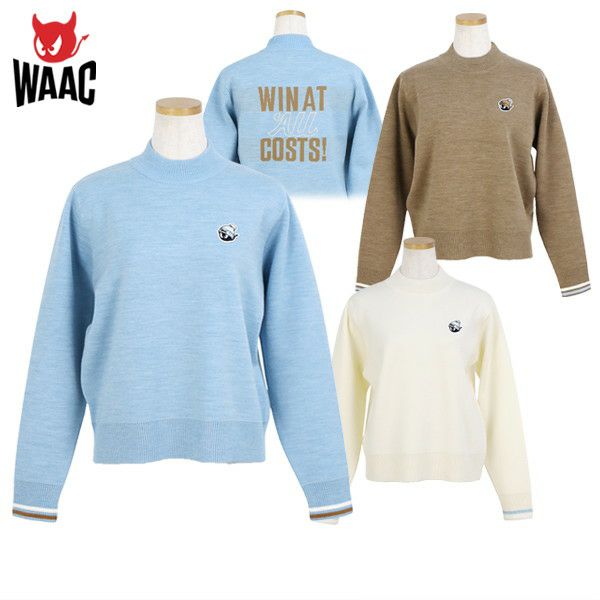 毛衣女款WAAC日本正品2025秋冬新款高爾夫服