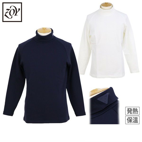 ハイネックシャツ メンズ ゾーイ ZOY 2025 秋冬 新作 ゴルフウェア
