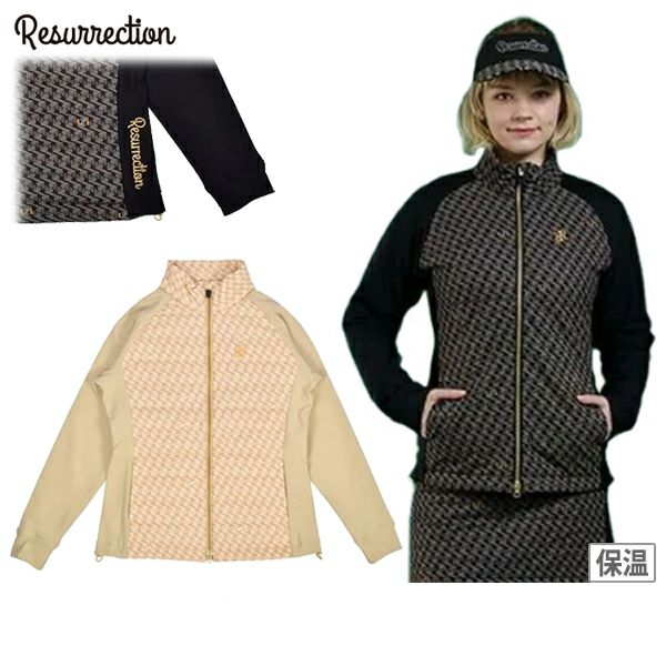ブルゾン レディース レザレクション Resurrection 2025 秋冬 新作 ゴルフウェア