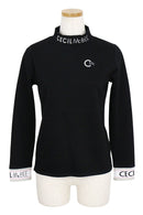 High Neck Shirt Women's CECIL McBEE green Cecil McBEE Green 2025 Autumn/Winter New Golf Wear