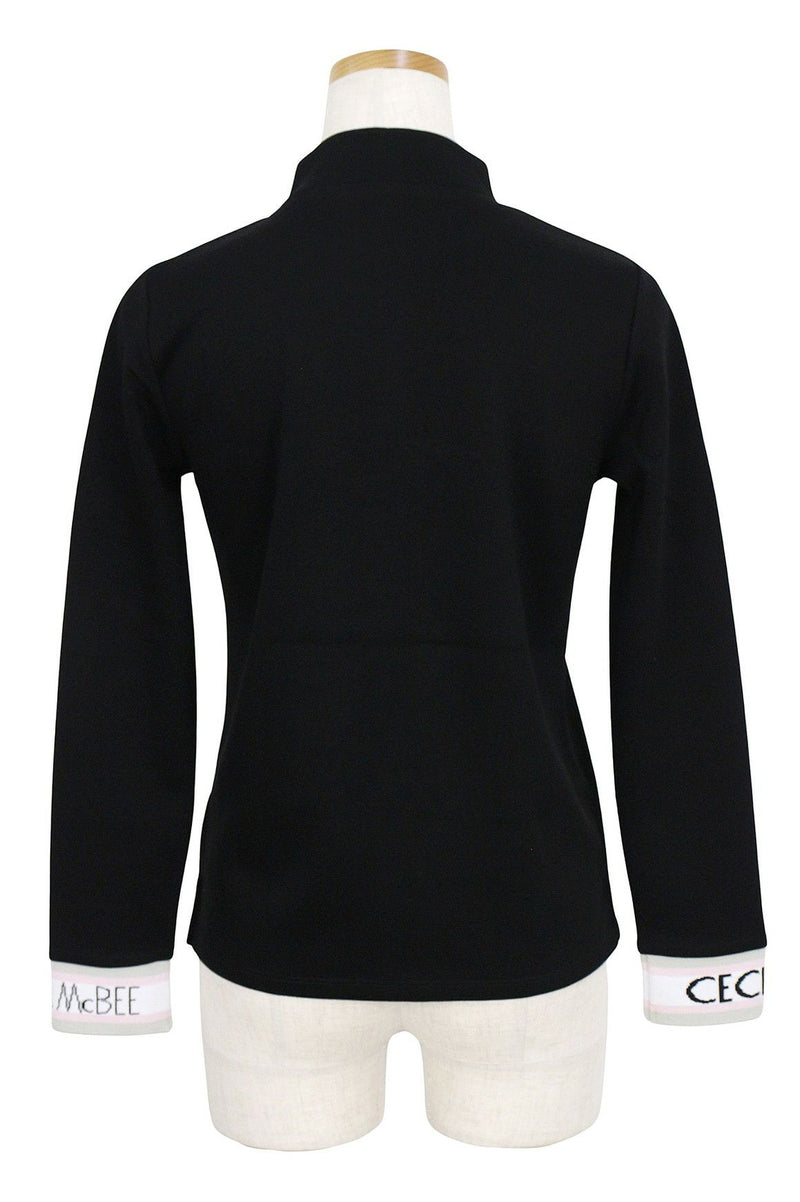 High Neck Shirt Women's CECIL McBEE green Cecil McBEE Green 2025 Autumn/Winter New Golf Wear