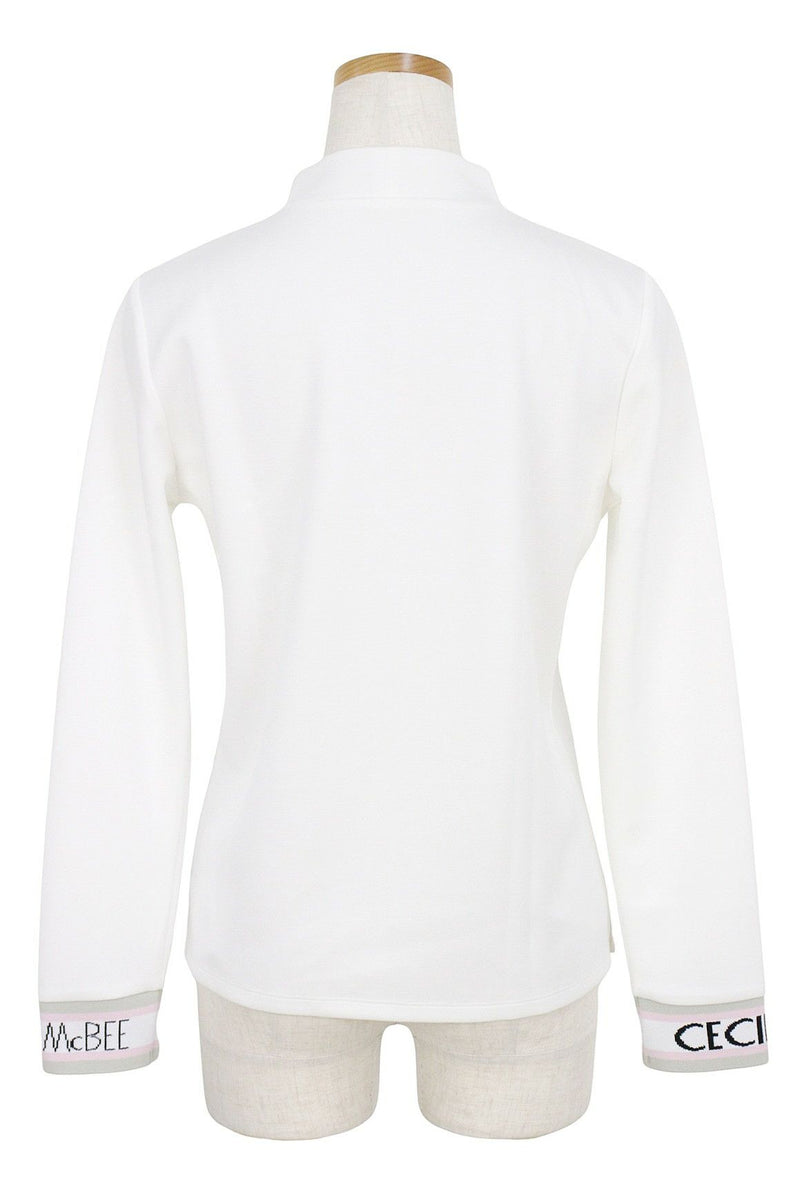 High Neck Shirt Women's CECIL McBEE green Cecil McBEE Green 2025 Autumn/Winter New Golf Wear