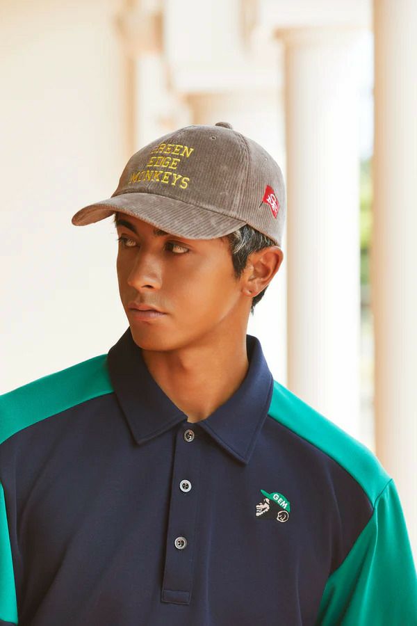폴로 셔츠 남성 GREEN EDGE MONKEYS 2025 가을/겨울 새 골프웨어