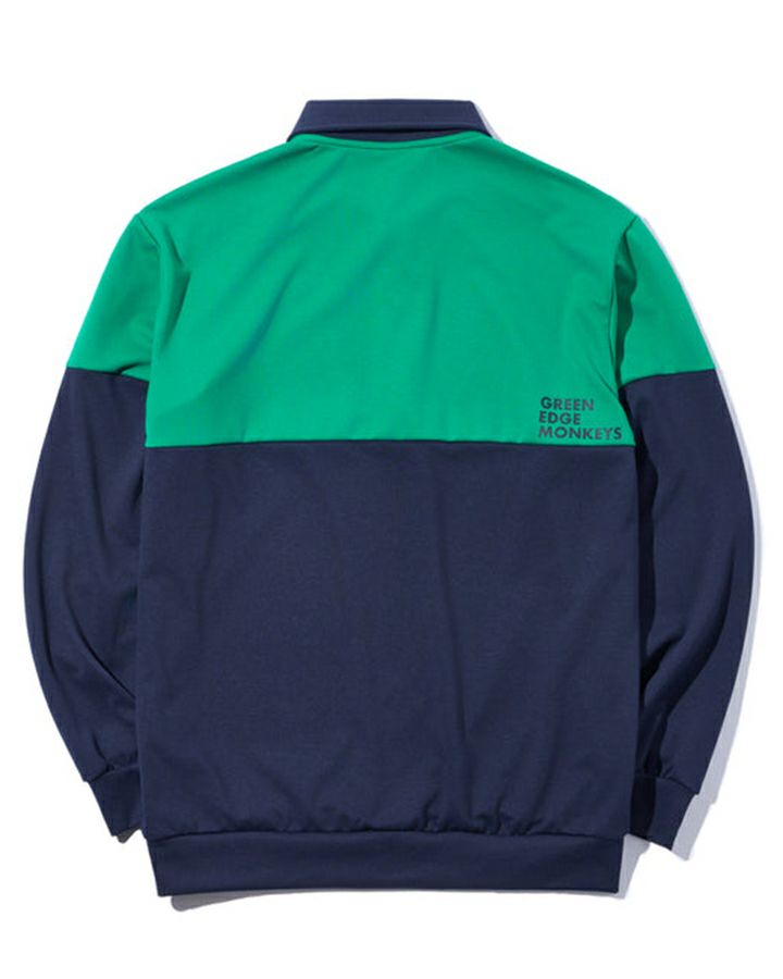 폴로 셔츠 남성 GREEN EDGE MONKEYS 2025 가을/겨울 새 골프웨어