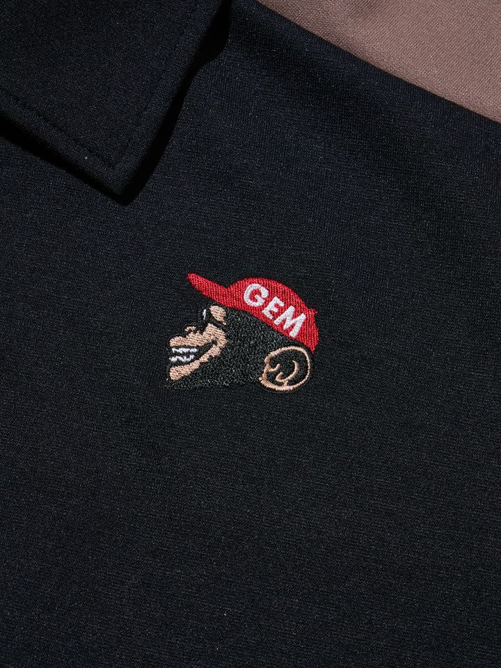 폴로 셔츠 남성 GREEN EDGE MONKEYS 2025 가을/겨울 새 골프웨어