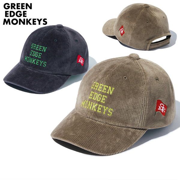 Cap Men's Women's GREEN EDGE MONKEYS 2025 Fall/Winter New Golf