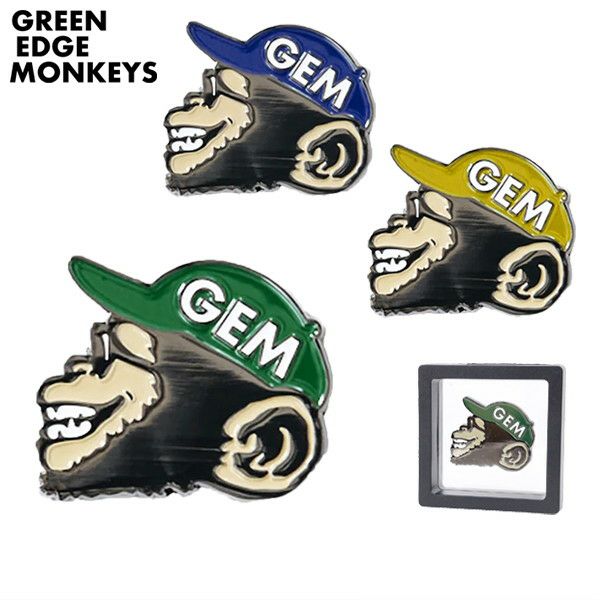 Marker Men's Women's GREEN EDGE MONKEYS 2025 Fall/Winter New Golf