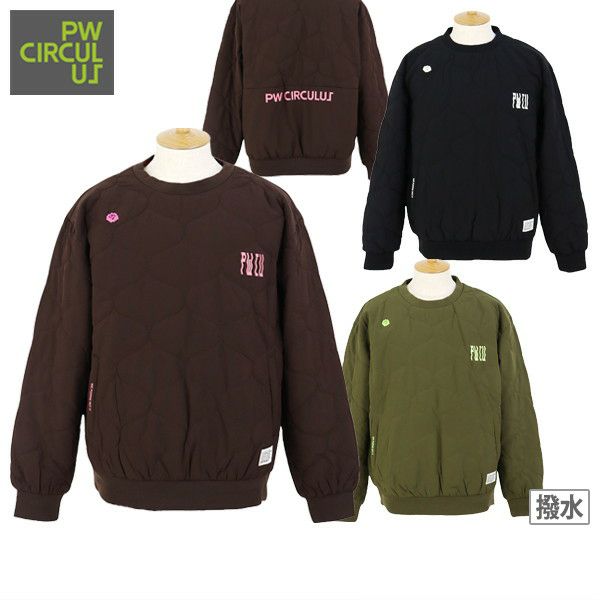 皮夹克男士PW CIRCULUS 2025秋冬新款高尔夫球服