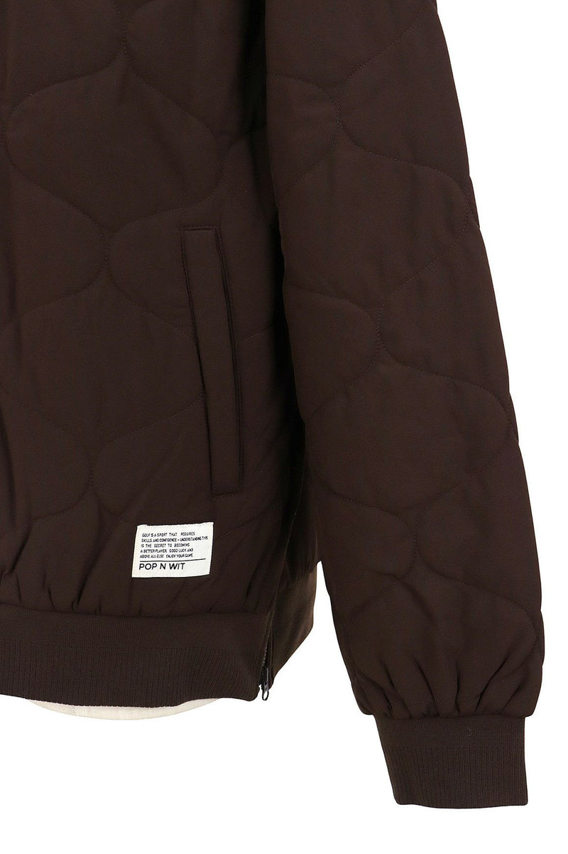 皮夹克男士PW CIRCULUS 2025秋冬新款高尔夫球服