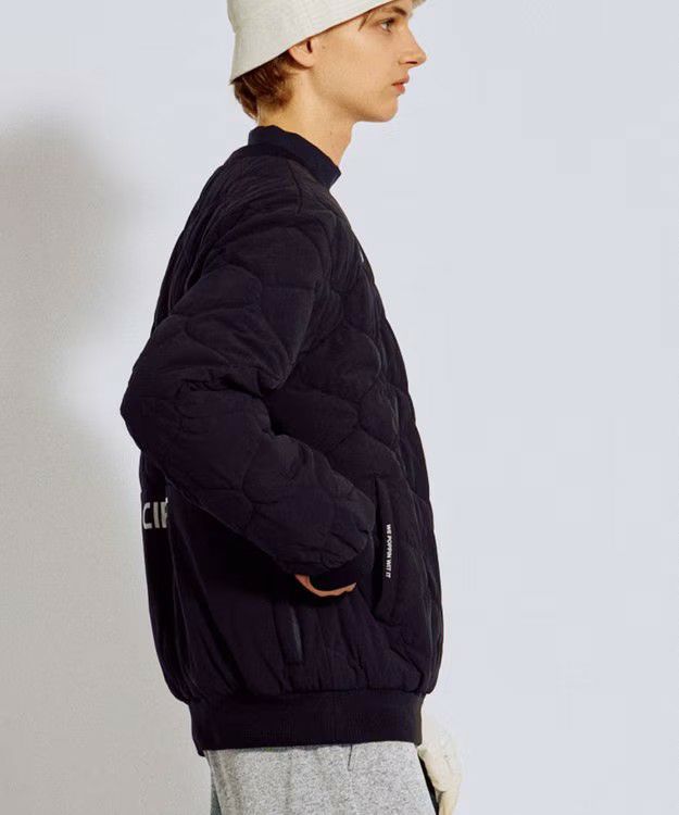 皮夹克男士PW CIRCULUS 2025秋冬新款高尔夫球服