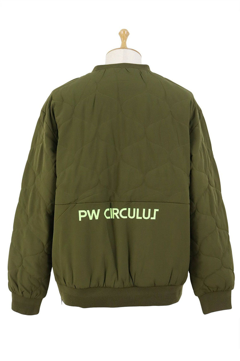 皮夹克男士PW CIRCULUS 2025秋冬新款高尔夫球服