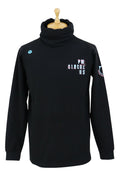 High Neck Shirt Men's PW CIRCULUS 2025 Autumn/Winter New Golf Wear