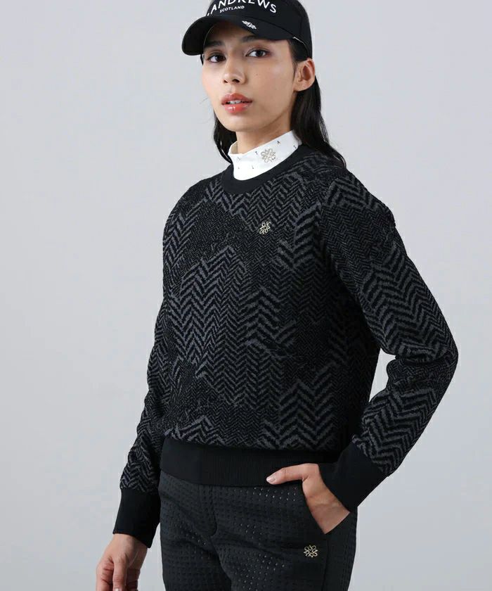 毛衣女士 St. Andrews St ANDREWS 2025秋冬新款高爾夫服