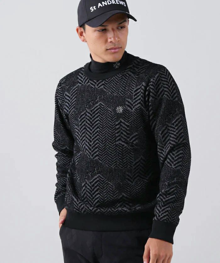 毛衣男聖安德魯斯St ANDREWS 2025秋冬新款高爾夫服