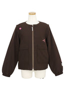 皮夹克女士PW CIRCULUS 2025秋冬新款高尔夫球服