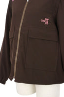 皮夹克女士PW CIRCULUS 2025秋冬新款高尔夫球服