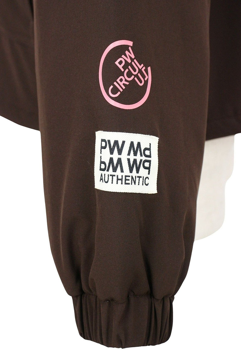 皮夹克女士PW CIRCULUS 2025秋冬新款高尔夫球服