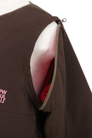 皮夹克女士PW CIRCULUS 2025秋冬新款高尔夫球服