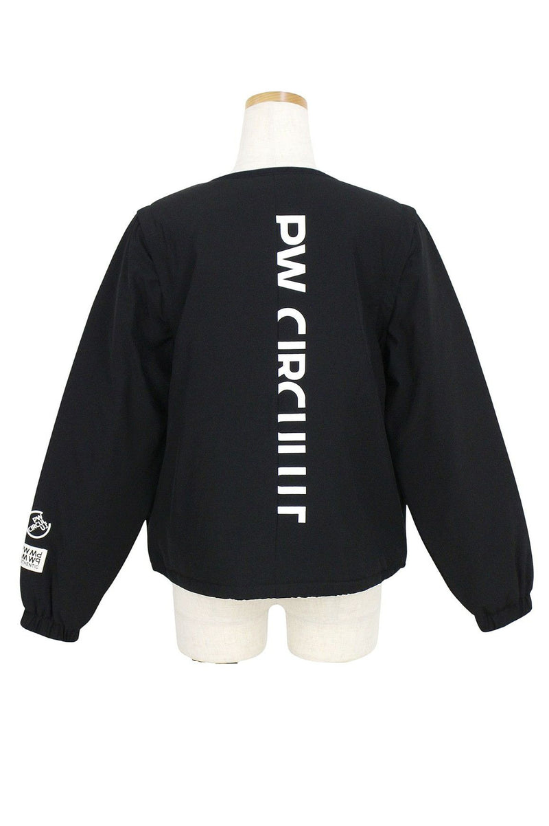 皮夹克女士PW CIRCULUS 2025秋冬新款高尔夫球服