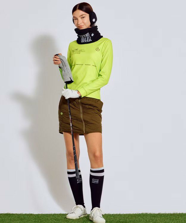 高領襯衫女式 PW CIRCULUS 2025 秋冬新款高爾夫服裝