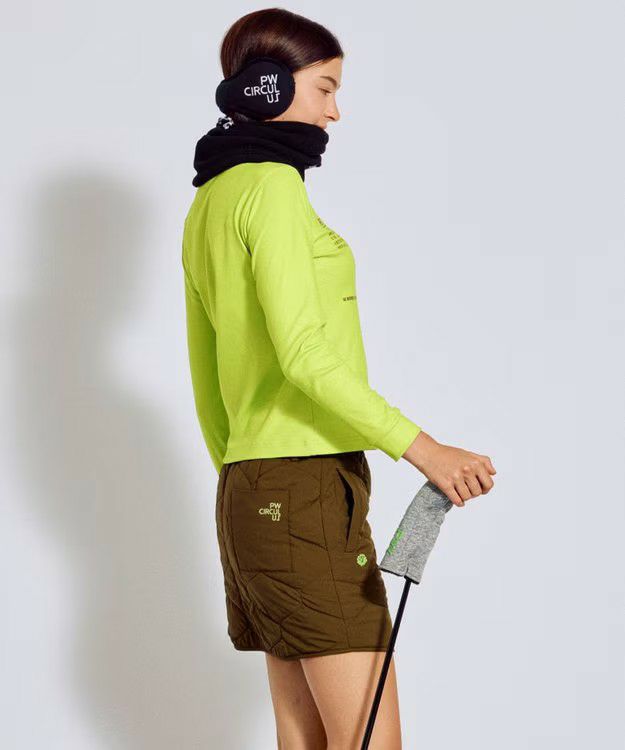 高領襯衫女式 PW CIRCULUS 2025 秋冬新款高爾夫服裝