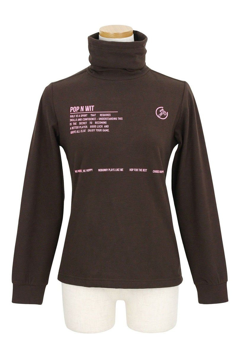 高領襯衫女式 PW CIRCULUS 2025 秋冬新款高爾夫服裝