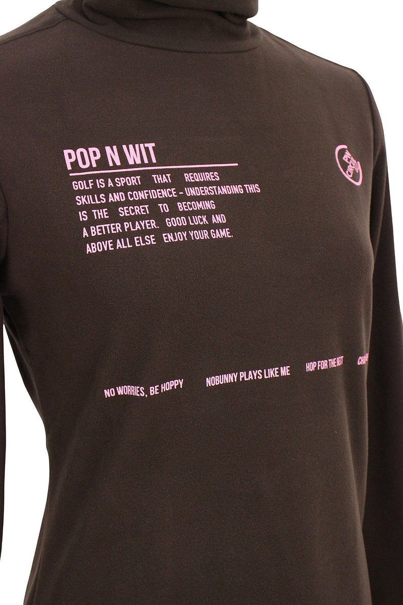 高領襯衫女式 PW CIRCULUS 2025 秋冬新款高爾夫服裝