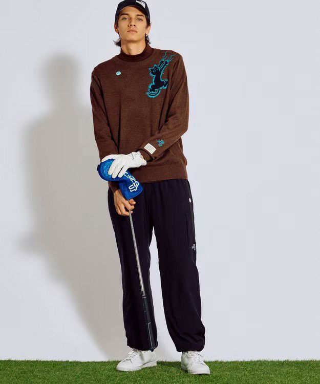 毛衣男式彼达布吕克丝PW CIRCULUS 2025秋冬新款高尔夫球服