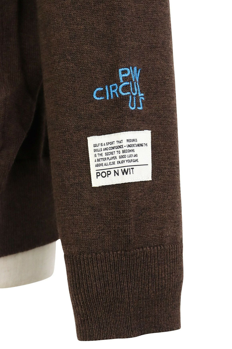 毛衣男式彼达布吕克丝PW CIRCULUS 2025秋冬新款高尔夫球服