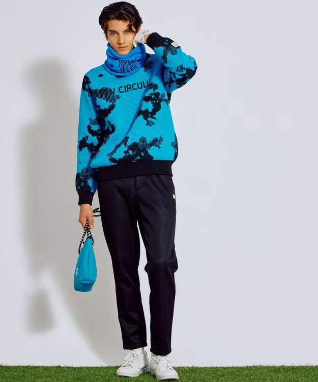 毛衣男式彼达布吕克丝PW CIRCULUS 2025秋冬新款高尔夫球服