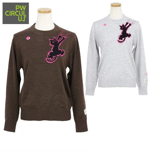 毛衣女士皮达布吕克丝PW CIRCULUS 2025秋冬新款高尔夫球服