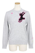 Sweater Women's PW CIRCULUS 2025 Autumn/Winter New Golf Wear