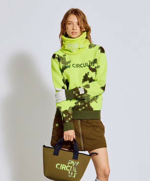 毛衣女士皮达布吕克丝PW CIRCULUS 2025秋冬新款高尔夫球服