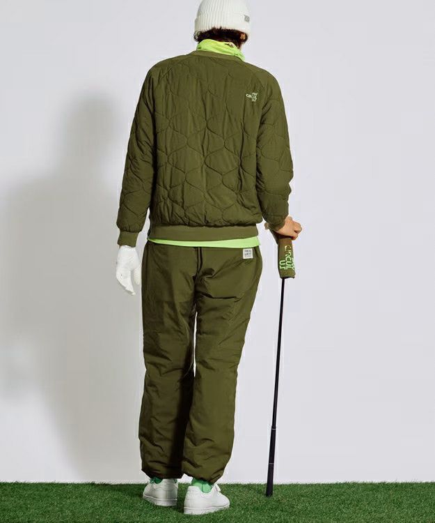 皮夹克男士PW CIRCULUS 2025秋冬新款高尔夫球服