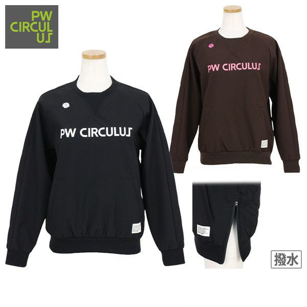 皮夹克女士PW CIRCULUS 2025秋冬新款高尔夫球服