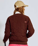 皮夹克女士PW CIRCULUS 2025秋冬新款高尔夫球服