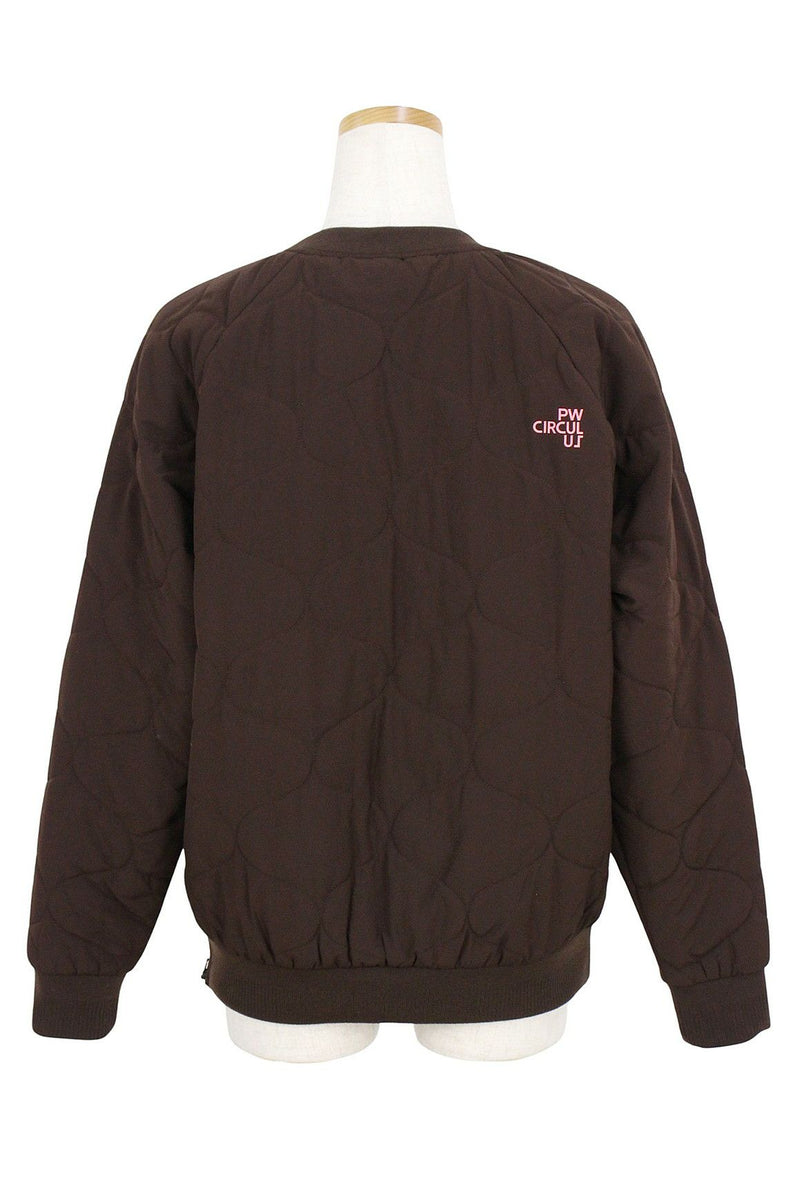 皮夹克女士PW CIRCULUS 2025秋冬新款高尔夫球服