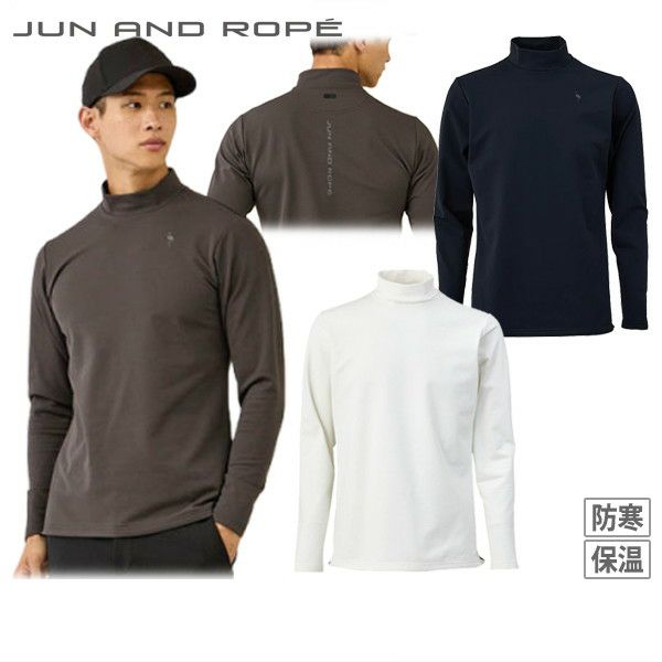 ハイネックシャツ メンズ ジュンアンドロペ ノワール JUN AND ROPE NOIR JUN＆ROPE 2025 秋冬 新作 ゴルフウェア