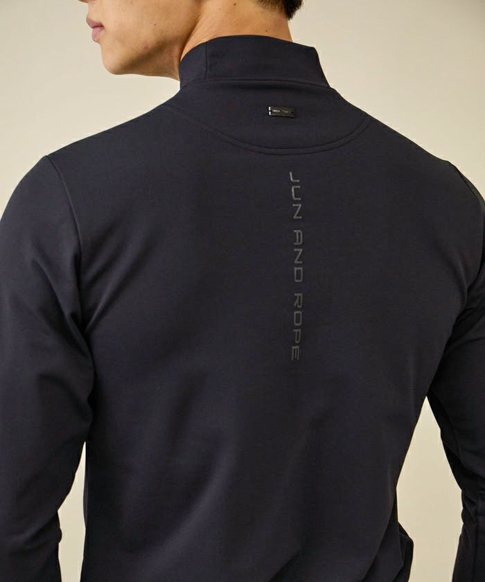 ハイネックシャツ メンズ ジュンアンドロペ ノワール JUN AND ROPE NOIR JUN＆ROPE 2025 秋冬 新作 ゴルフウェア