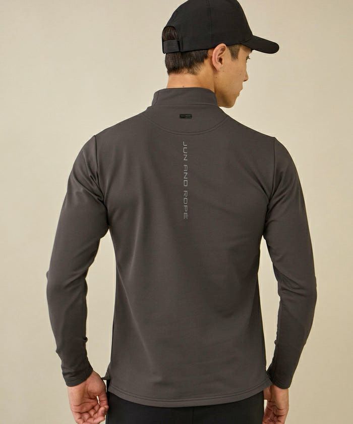 ハイネックシャツ メンズ ジュンアンドロペ ノワール JUN AND ROPE NOIR JUN＆ROPE 2025 秋冬 新作 ゴルフウェア