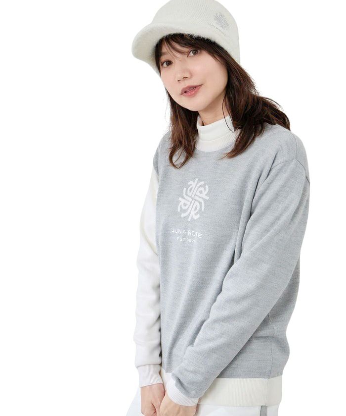セーター レディース ジュン＆ロペ ジュンアンドロペ JUN＆ROPE 2025 秋冬 新作 ゴルフウェア