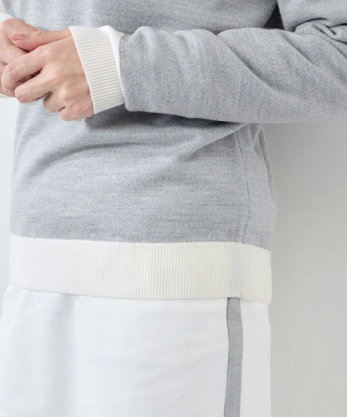 セーター レディース ジュン＆ロペ ジュンアンドロペ JUN＆ROPE 2025 秋冬 新作 ゴルフウェア