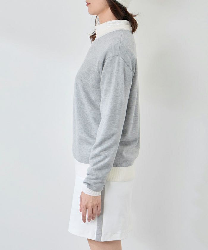 セーター レディース ジュン＆ロペ ジュンアンドロペ JUN＆ROPE 2025 秋冬 新作 ゴルフウェア