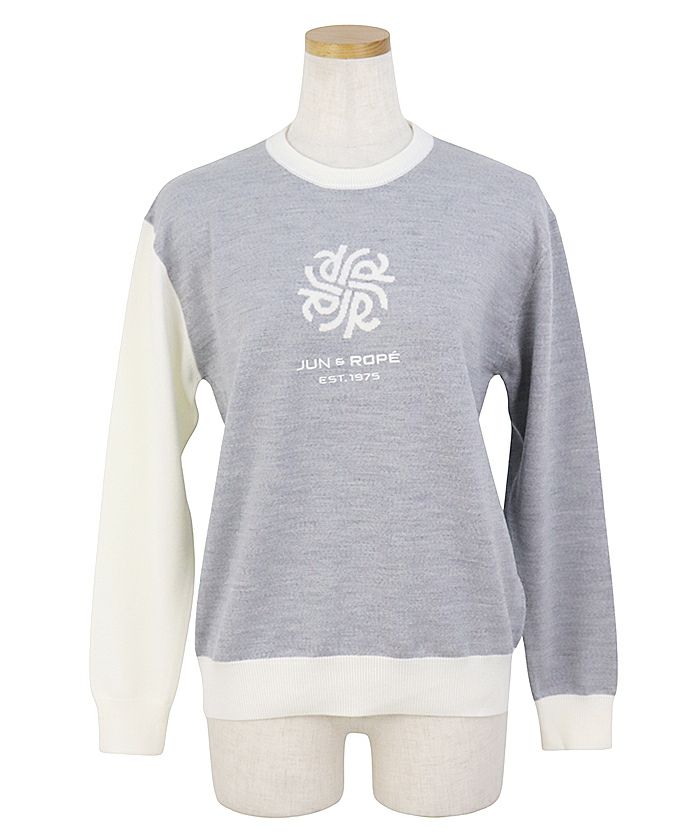 セーター レディース ジュン＆ロペ ジュンアンドロペ JUN＆ROPE 2025 秋冬 新作 ゴルフウェア